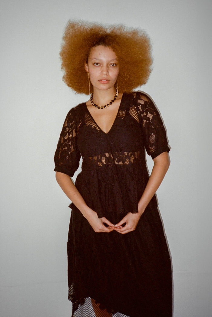 WRAY - Lulu Skirt - Midnight Lace -