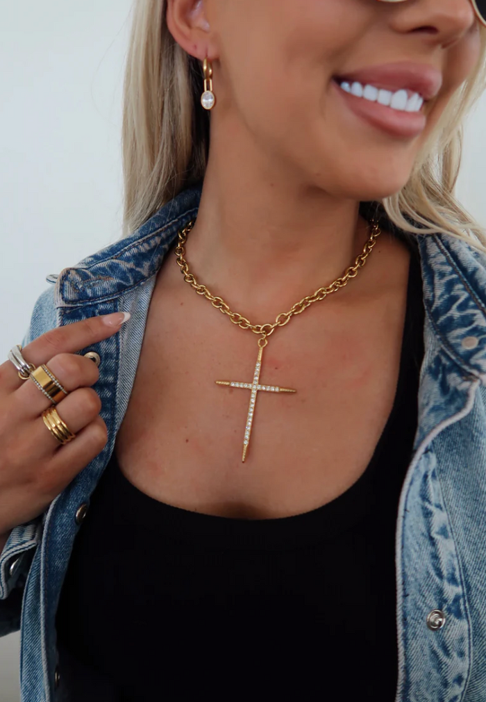 Luxe Cross Necklace