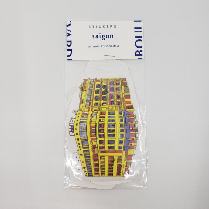 Lys Bui: Saigon Boulevard Stickers