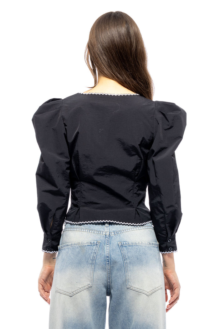 Toit Volant - Mabel Top - Black -