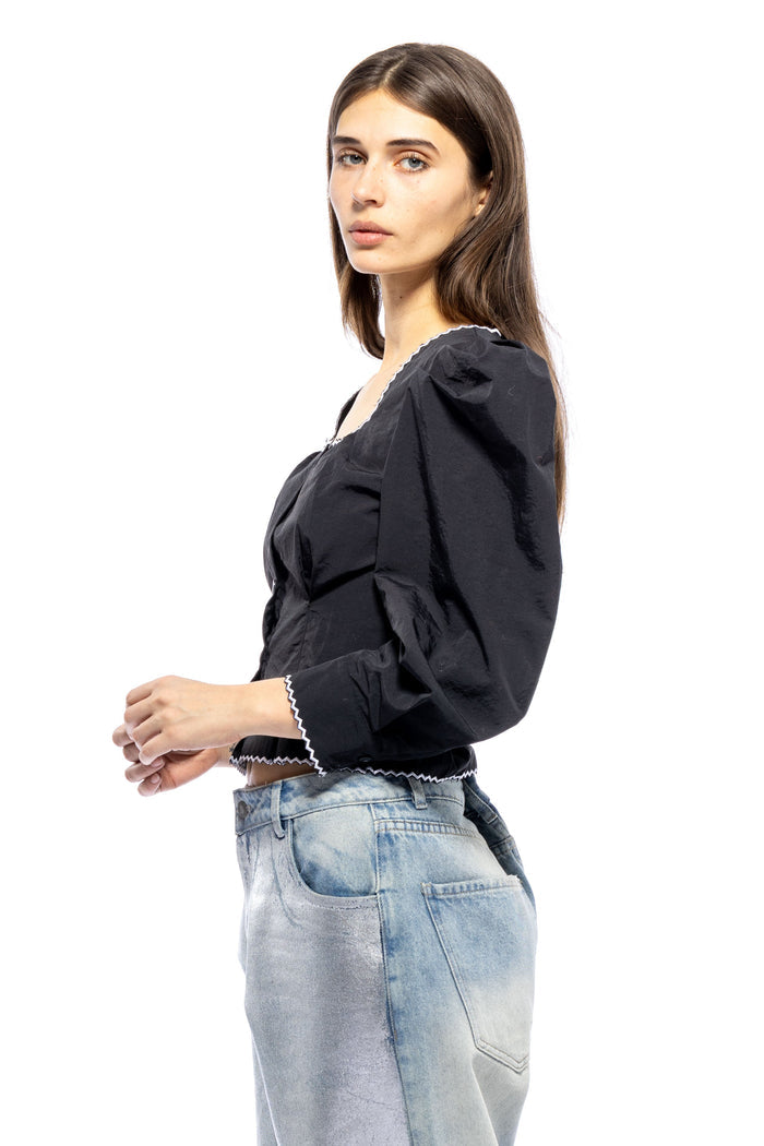 Toit Volant - Mabel Top - Black -