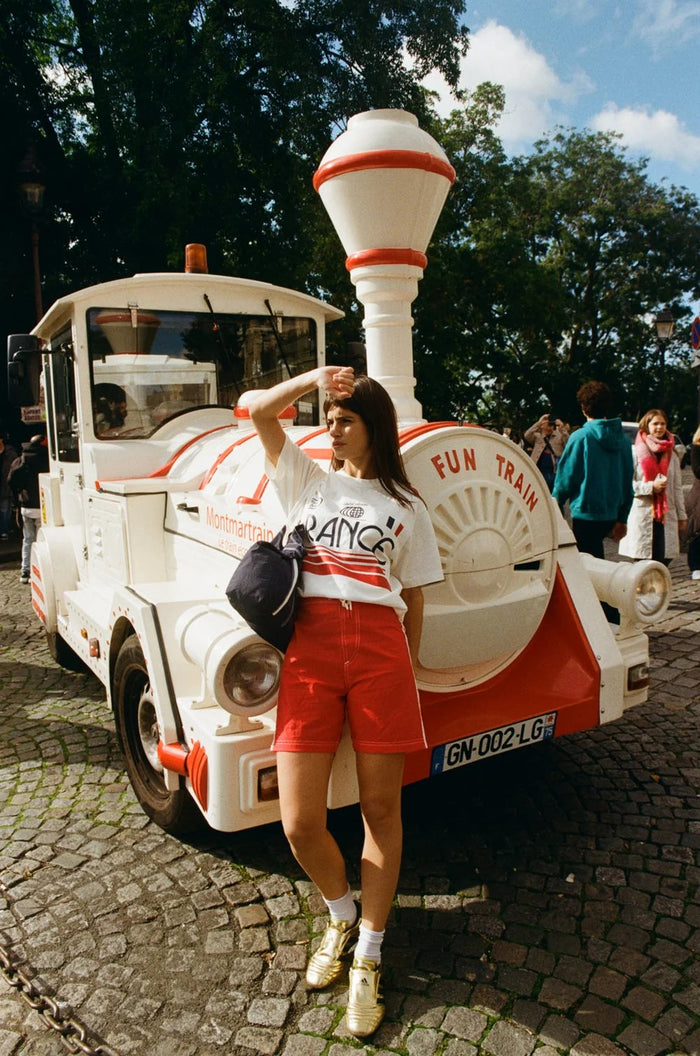 Made Some - Made Some Long Shorts - Red/White -