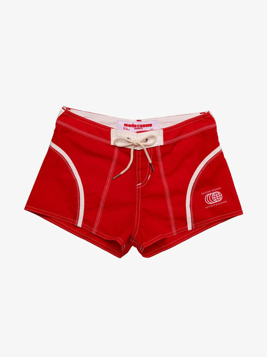 Made Some - Made Some Short Shorts - Logo Red/White -