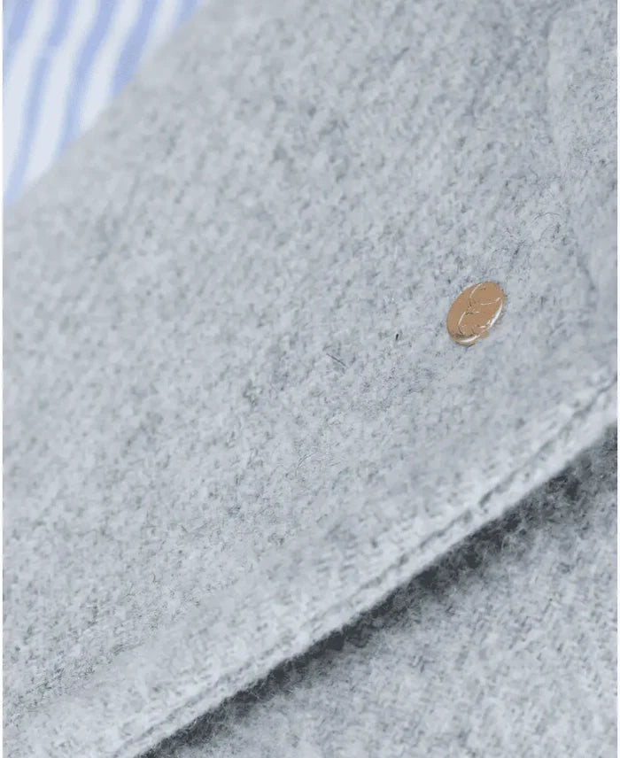 Malo pregnancy pea coat grey - Coats and jackets