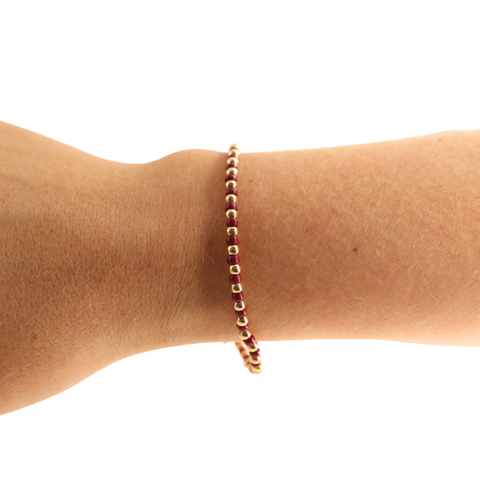 Maroon Demi Bracelet
