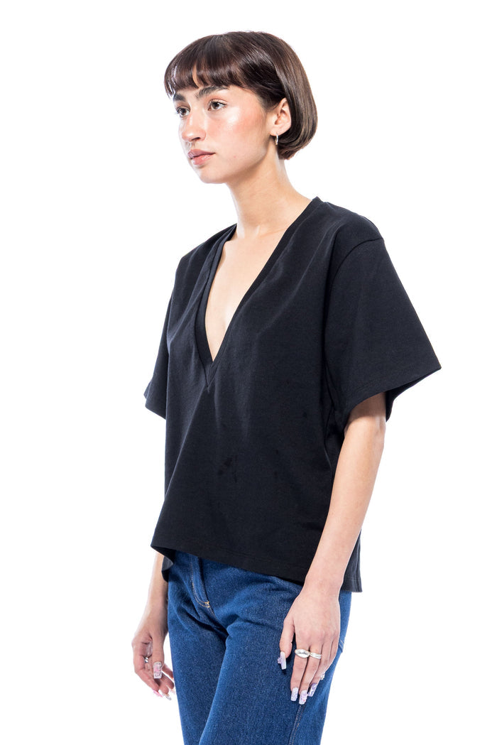 Toit Volant - Mars Tee Cotton Jersey - Black -