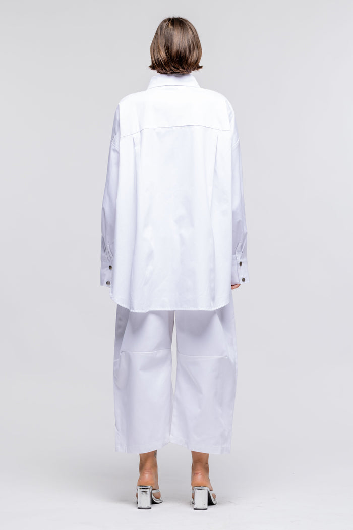 Toit Volant - Martin Shirt Jacket White -