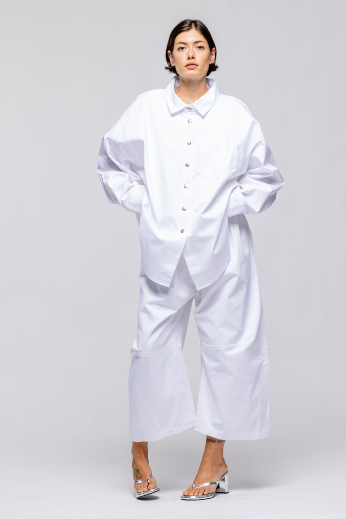 Toit Volant - Martin Shirt Jacket White -