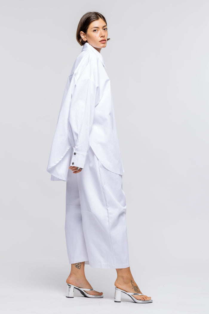 Toit Volant - Martin Shirt Jacket White -