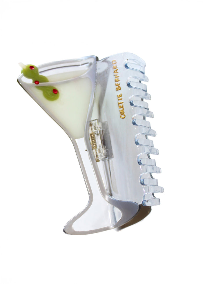 Artist Colette - Martini Glass Hair Claw -