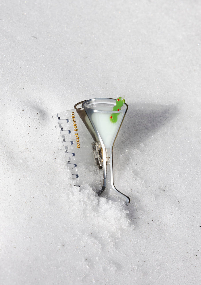 Artist Colette - Martini Glass Hair Claw -