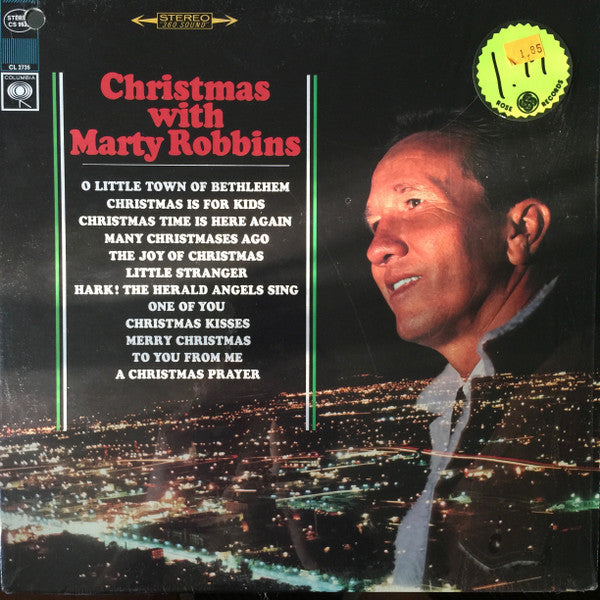 Marty Robbins - Christmas With Marty Robbins (LP) [US] RP (Mint (M))