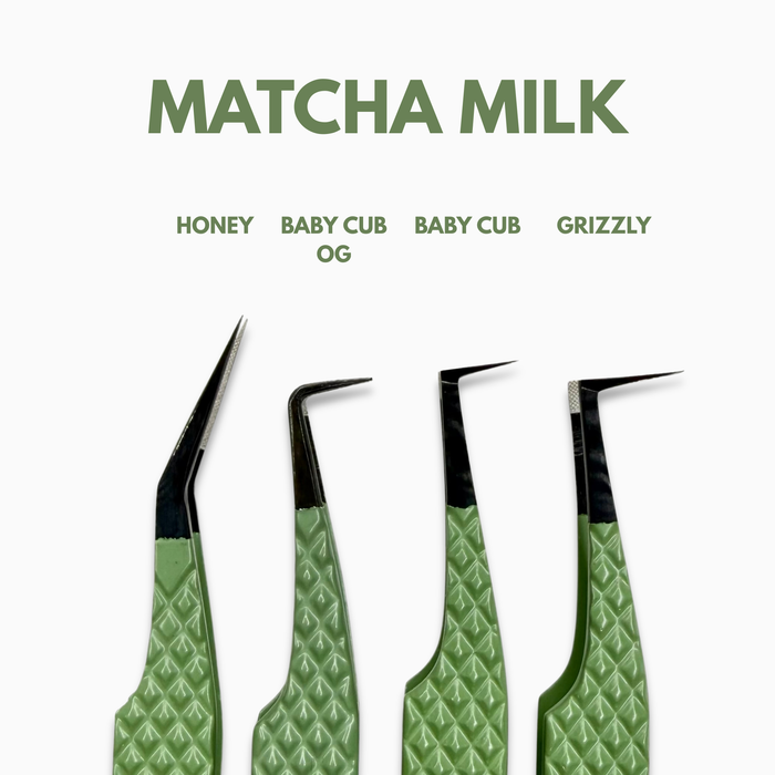 Matcha Milk – Tweezer Duo