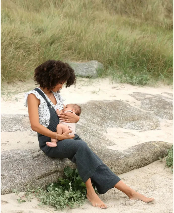 Maternity and nursing overalls MAYA anthracite - Overall