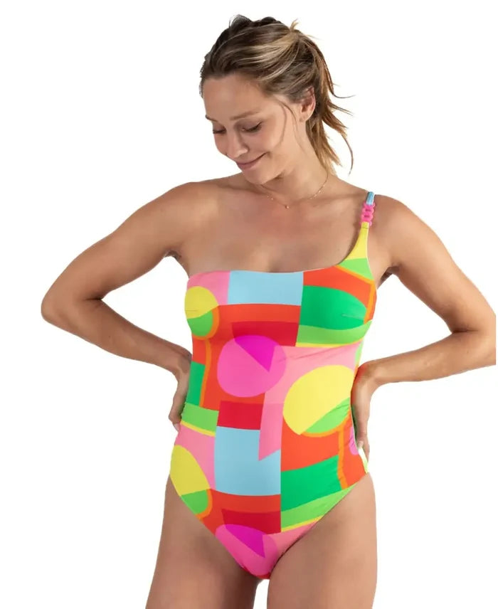 Maternity swimsuit POP pink