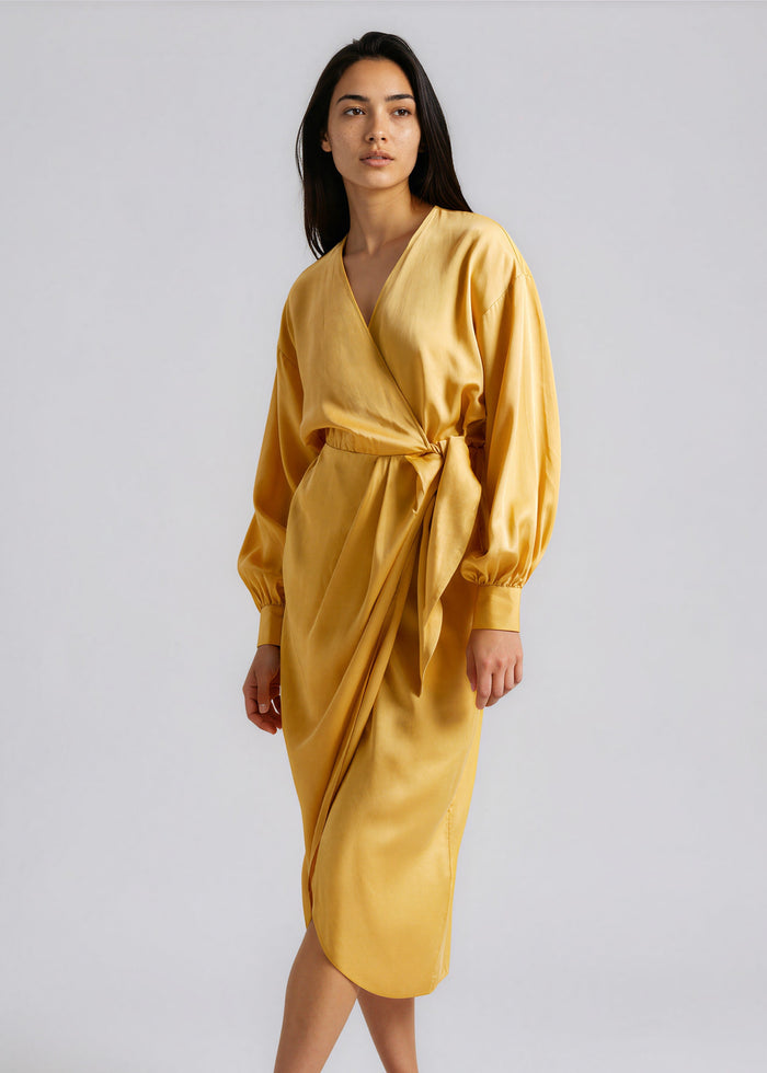 & Other Stories - Matilde Short Dress - Yellow -