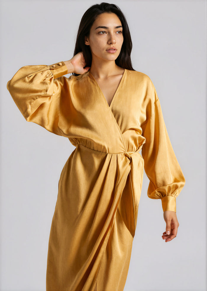 & Other Stories - Matilde Short Dress - Yellow -