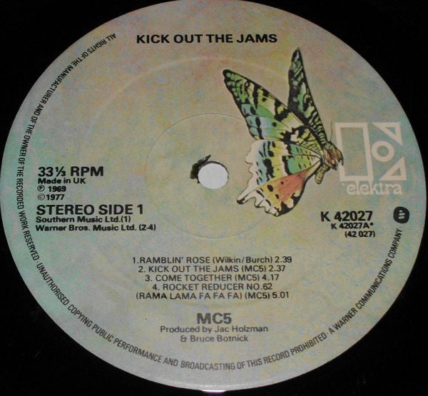 MC5 - Kick Out The Jams (1977 RE)