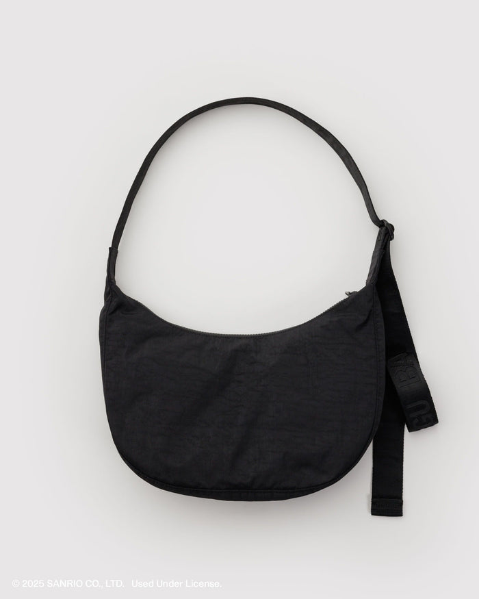 Baggu - Medium Nylon Crescent Bag - Embroidered Hello Kitty Western -