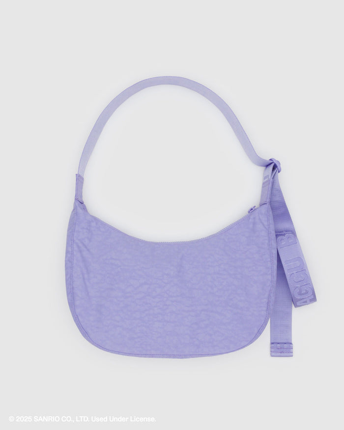 Baggu - Medium Nylon Crescent Bag - Embroidered My Melody Strawberry -
