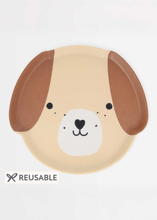 Meri Meri - Melamine Puppy Plate -
