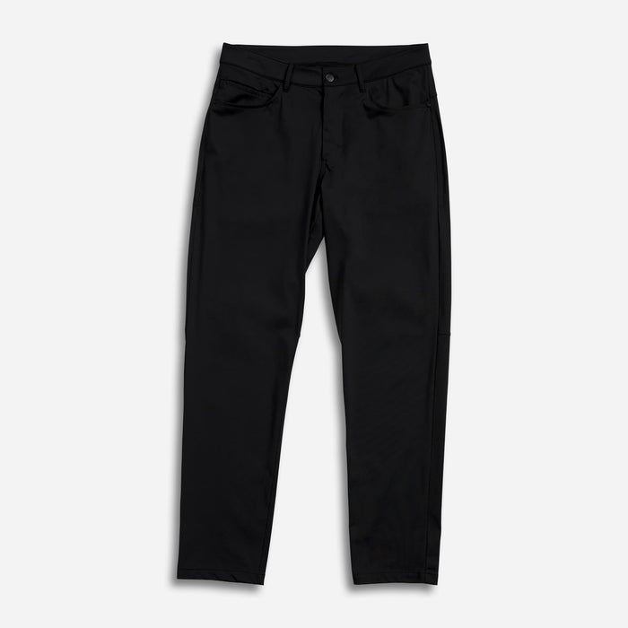 PXG men's black essential golf pants on a white background