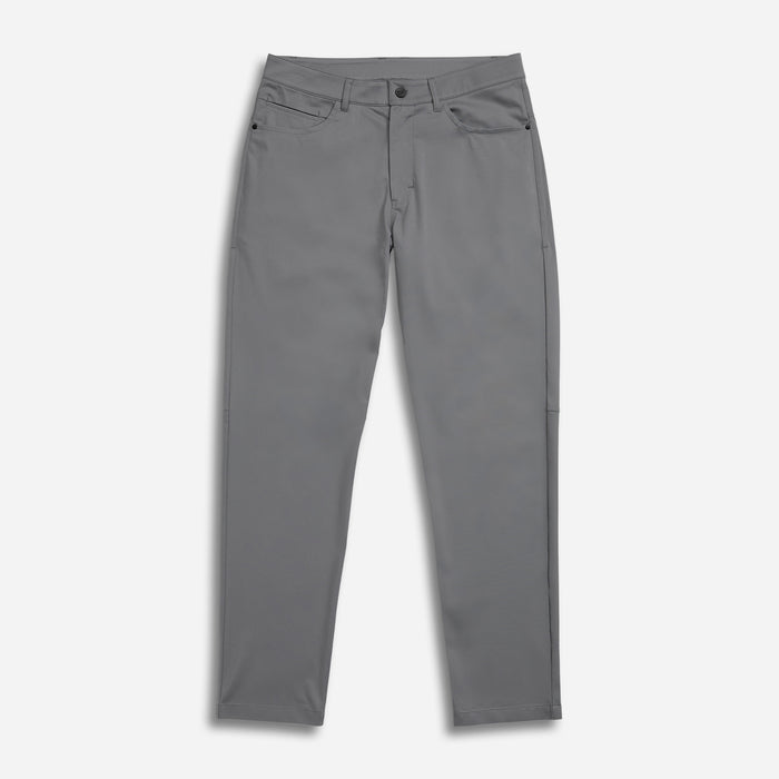 PXG men's grey essential golf pants on a white background