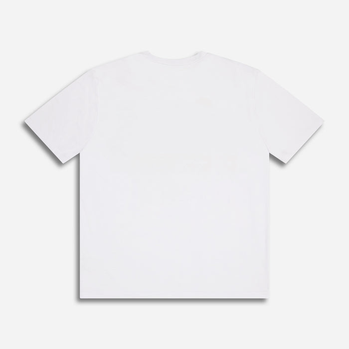 PXG men's white par-tee in the desert tee on a white background