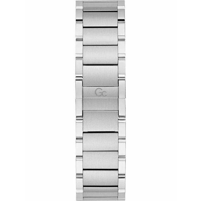 Men's Watch GC Watches Z26004G2MF - 42mm Grey Stainless Steel Quartz Wristwatch with Black Face - Allen-Fitness
