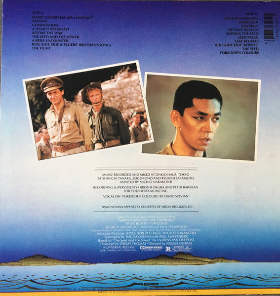 Merry Christmas Mr. Lawrence (Music From The Original Motion Picture Soundtrack) (1983, US Press)
