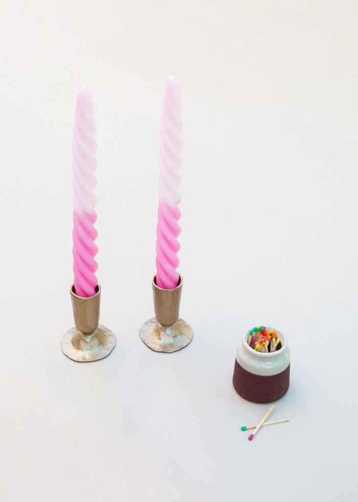Creative Co. - Metal Taper Holder - Bronze -