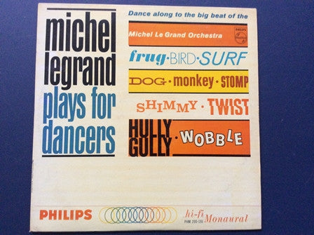 Michel Legrand - Plays For Dancers (LP) [US] 1st (Very Good Plus (VG+))
