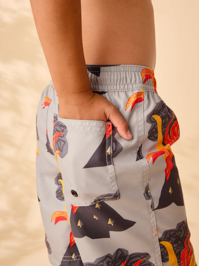 Mid-Length Swim Trunks
