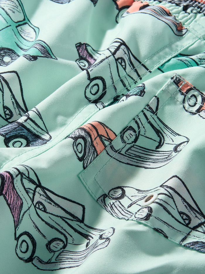 Mid-Length Swim Trunks