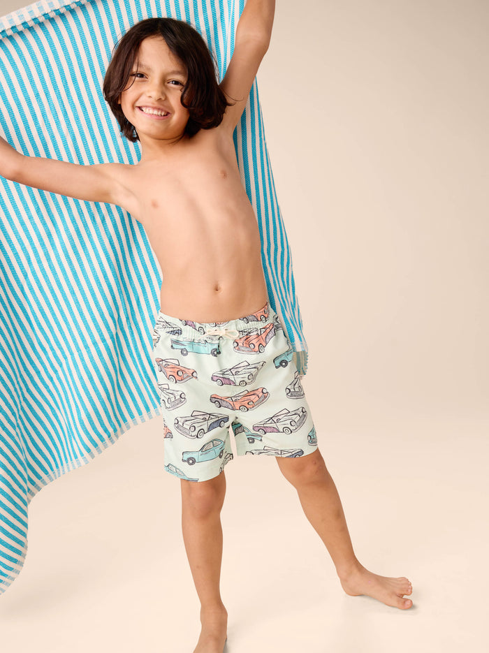 Mid-Length Swim Trunks