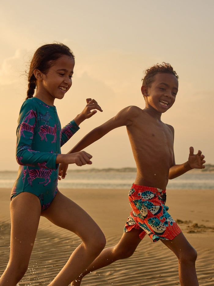 Mid-Length Swim Trunks