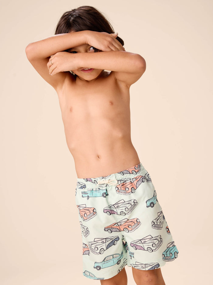 Mid-Length Swim Trunks