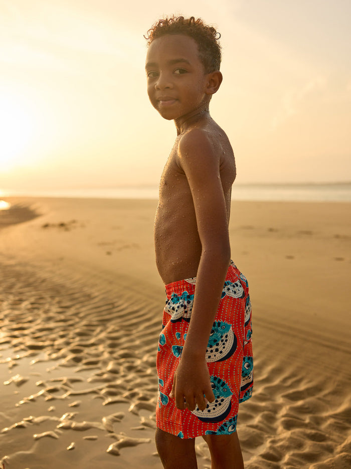 Mid-Length Swim Trunks