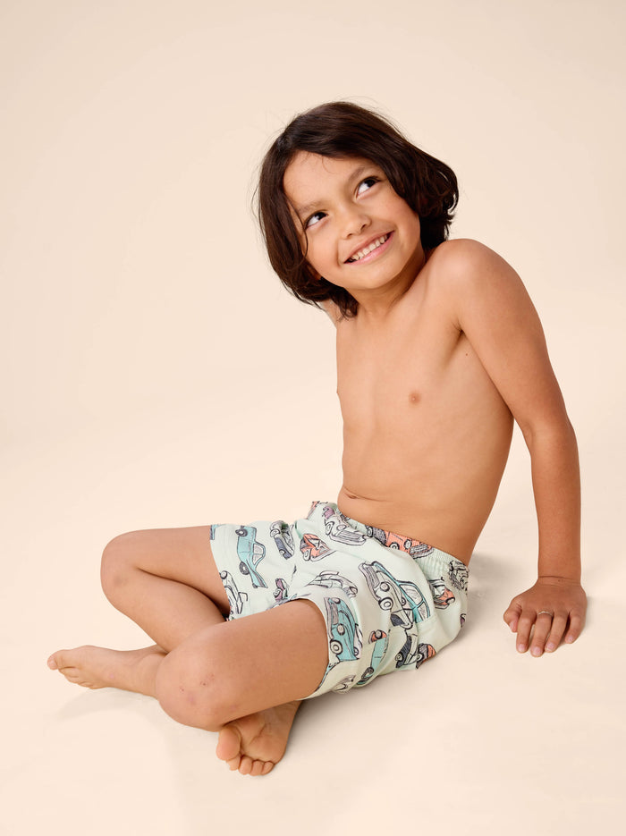 Mid-Length Swim Trunks