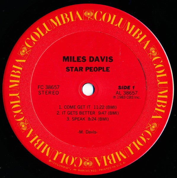 Miles Davis - Star People (1983 US Press)