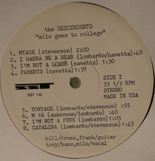 Milo Goes To College (2010, US Press)