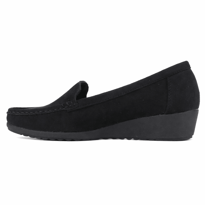 Mocasin Negro Mujer Casual Chalada Malu Zapatos planos Chalada