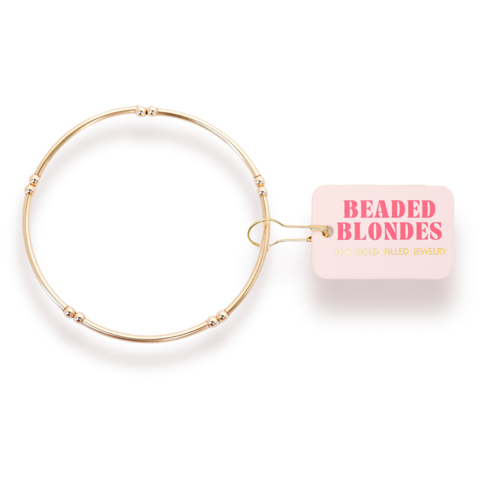 Mollie Bar Bracelet in Gold