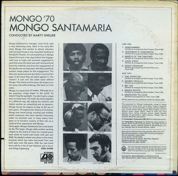 Mongo Santamaria - Mongo '70