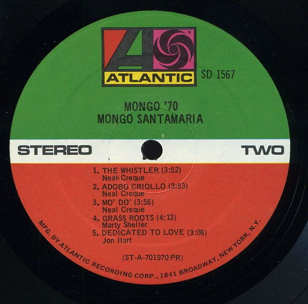 Mongo Santamaria - Mongo '70