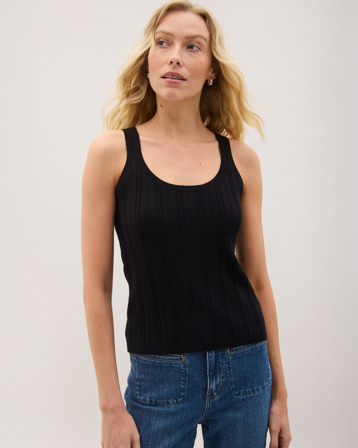 Richer Poorer - Monica Tank - Black - BLACK