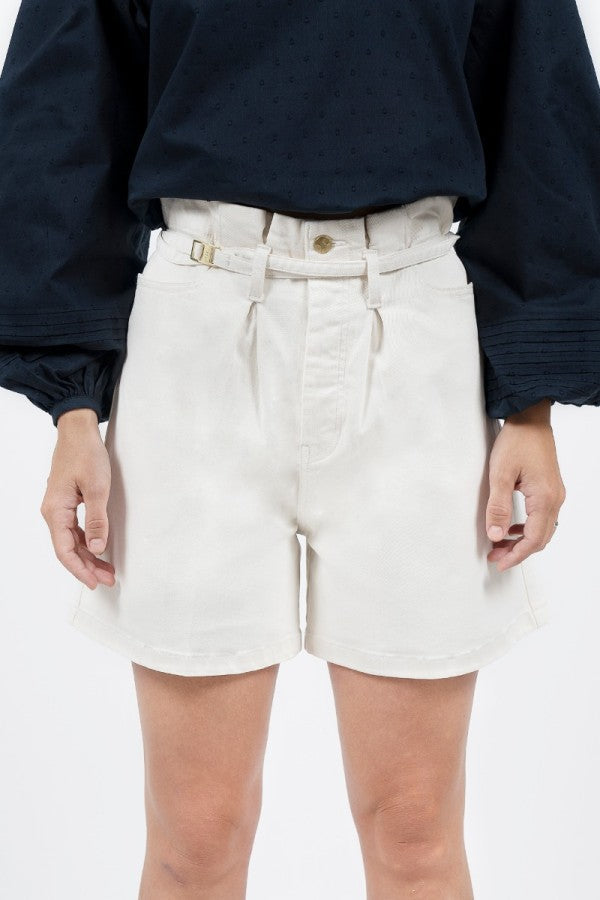 1 People - Montana Denim Shorts - Alto White -