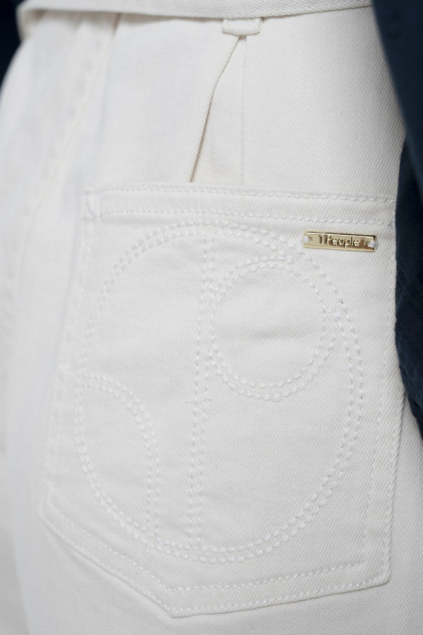 1 People - Montana Denim Shorts - Alto White -