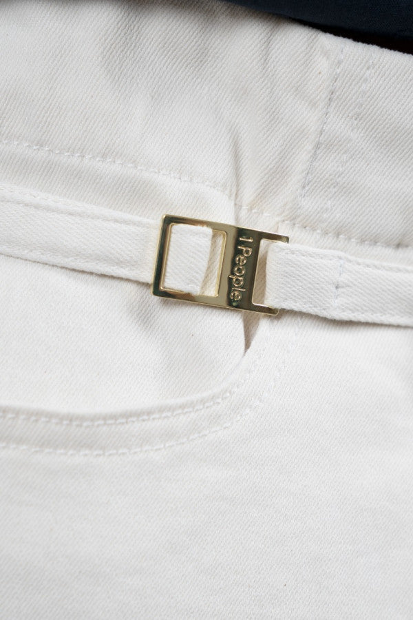 1 People - Montana Denim Shorts - Alto White -