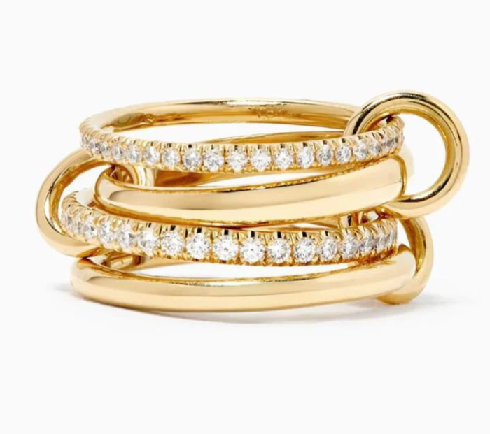 Multi Band Eternity stacking rings